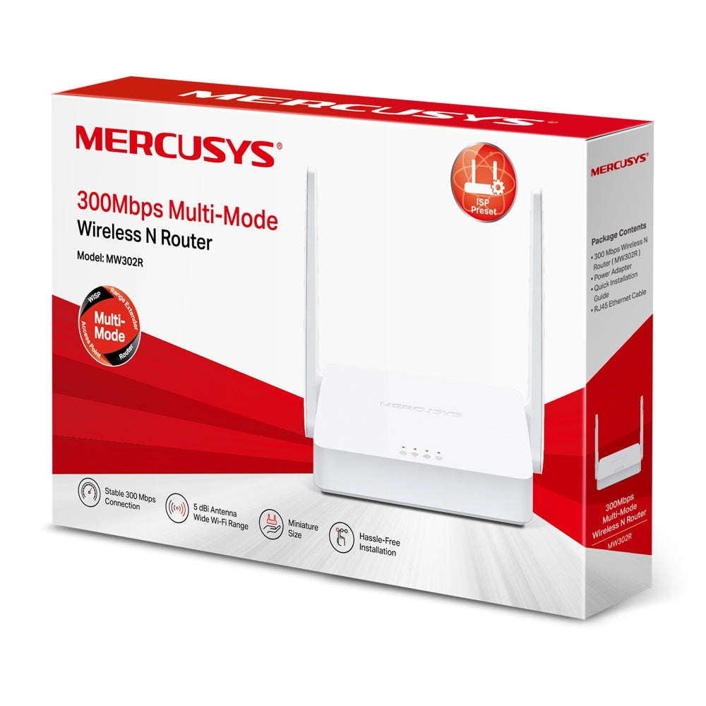 Mer Router MW302R 300Mbps Multi-Mode Wireless N Router Mer Router MW302R 300Mbps Multi-Mode Wireless N Router
